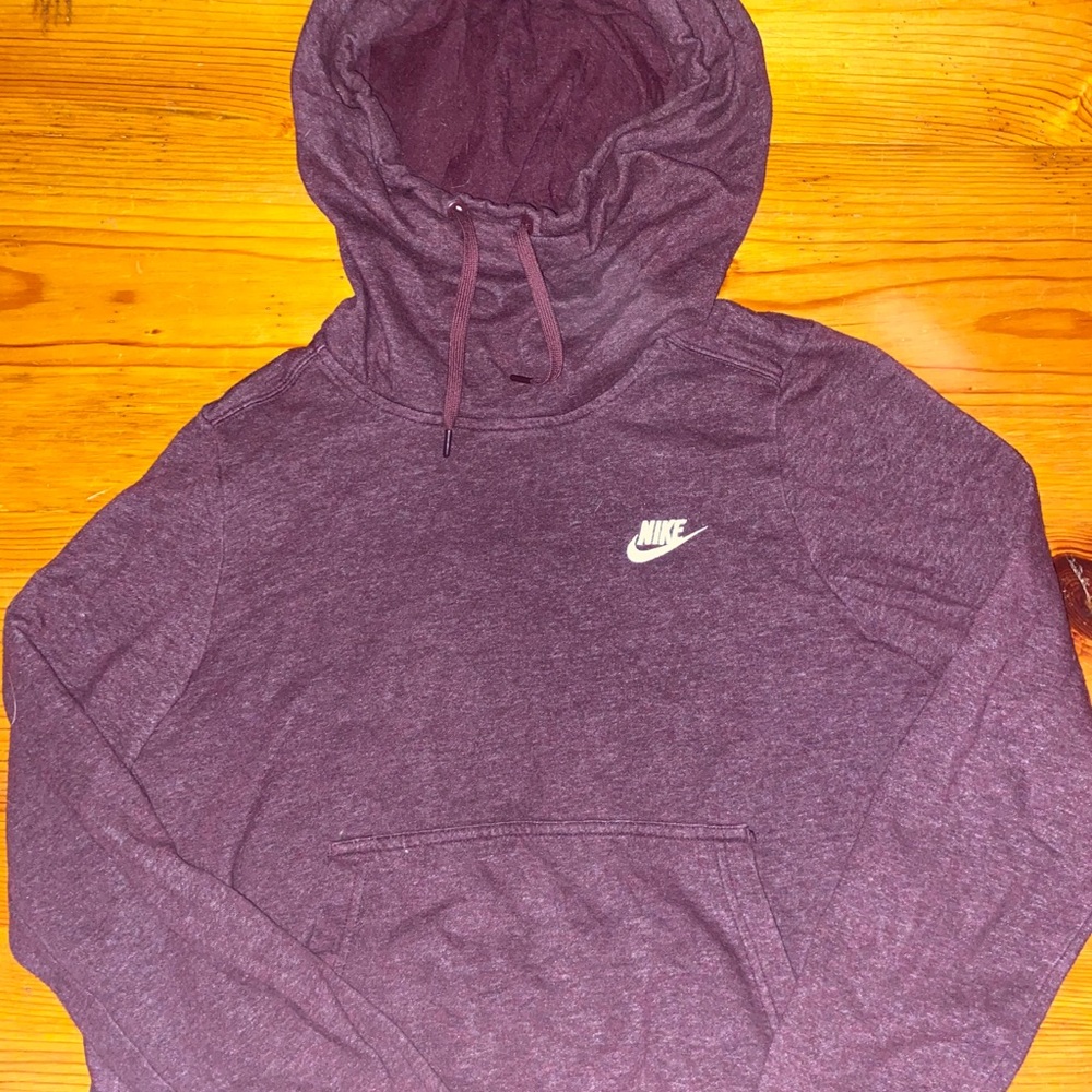 Maroon Nike Hoodie